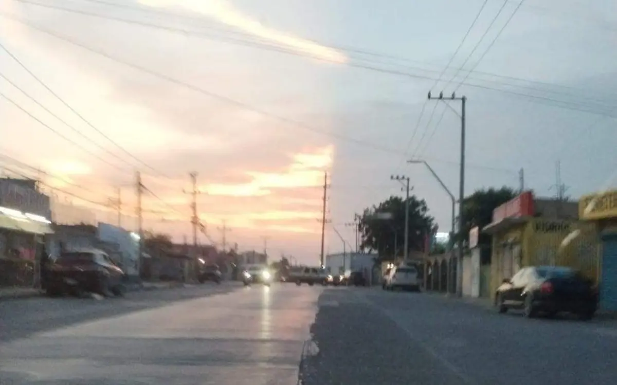 Fenómeno de cielo dividido el extraño suceso que sorprendió en Tamaulipas Facebook @